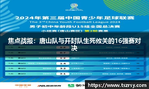 焦点战报：唐山队与开封队生死攸关的16强赛对决